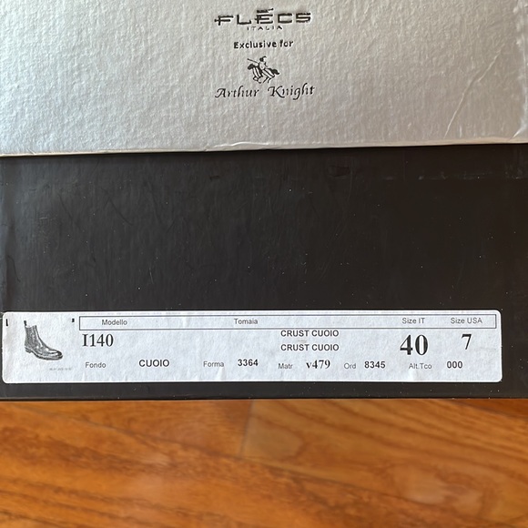 Flecs Italia for Arthur Knight brown leather chelsea boot - Picture 5 of 5